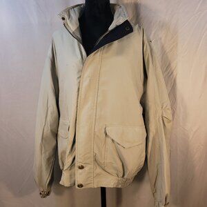 Men's Vintage Heritage Cross Water & Wind Resistant Multi-pocket Golf Jacket - M